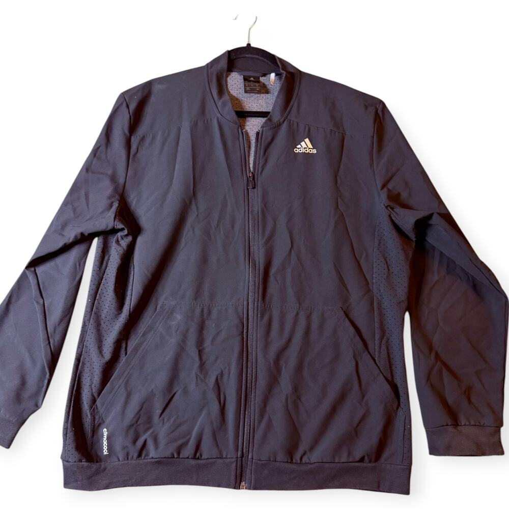 Adidas ClimaCool Golf Jacket Men’s XL Extra Large, Black - Golfcore Athleisure